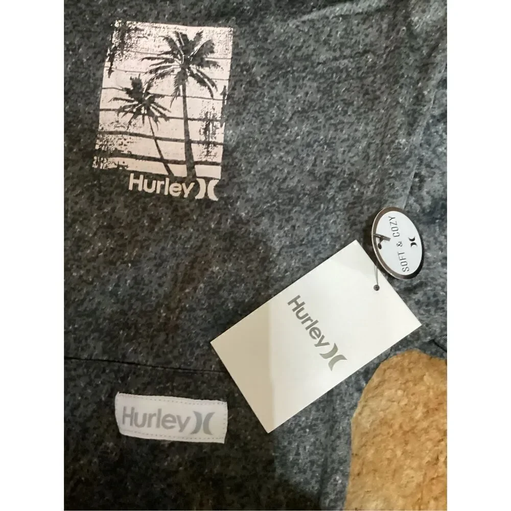 Hurley 2 Pc Hoodie + Joggers Pajama Lounge Set S